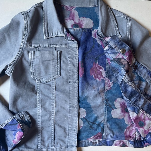 Tempo Paris Riverside Reversible women’s Jean jacket soft comfort - Picture 3 of 8